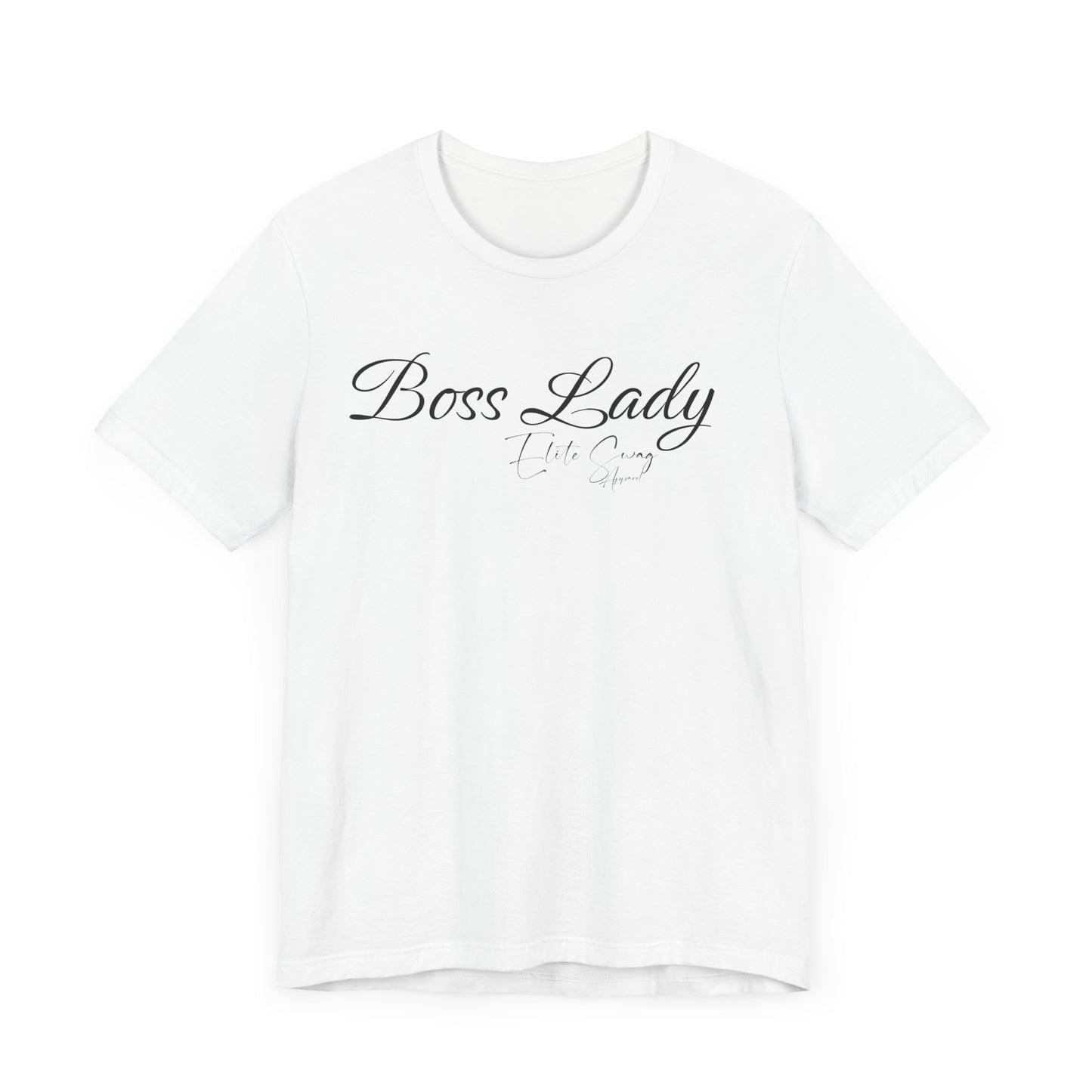 Elite Swag Apparel "Boss Lady" 100% Cotton Jersey Short Sleeve Tee