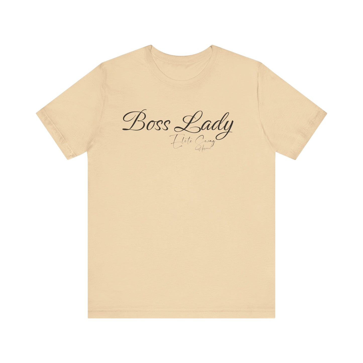 Elite Swag Apparel "Boss Lady" 100% Cotton Jersey Short Sleeve Tee