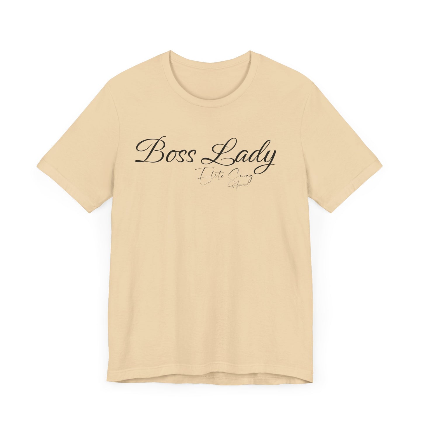 Elite Swag Apparel "Boss Lady" 100% Cotton Jersey Short Sleeve Tee