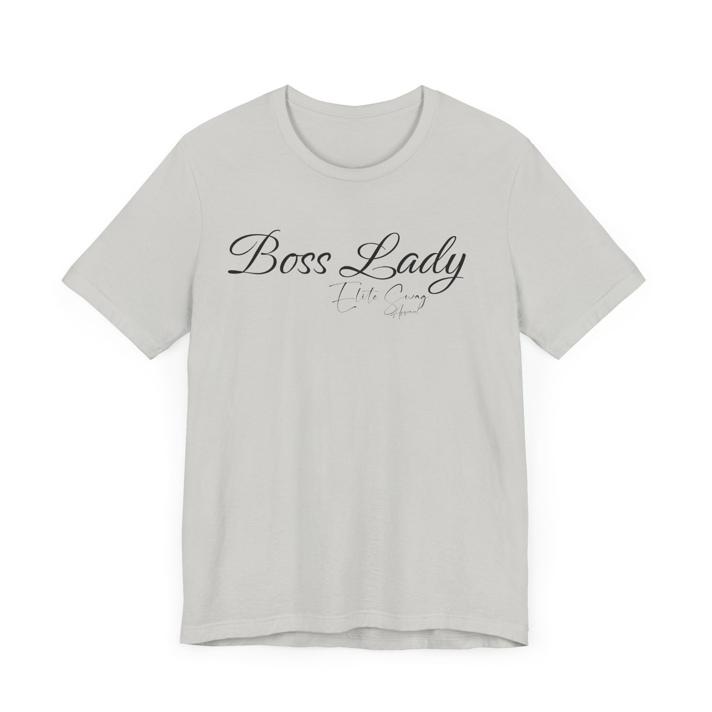 Elite Swag Apparel "Boss Lady" 100% Cotton Jersey Short Sleeve Tee