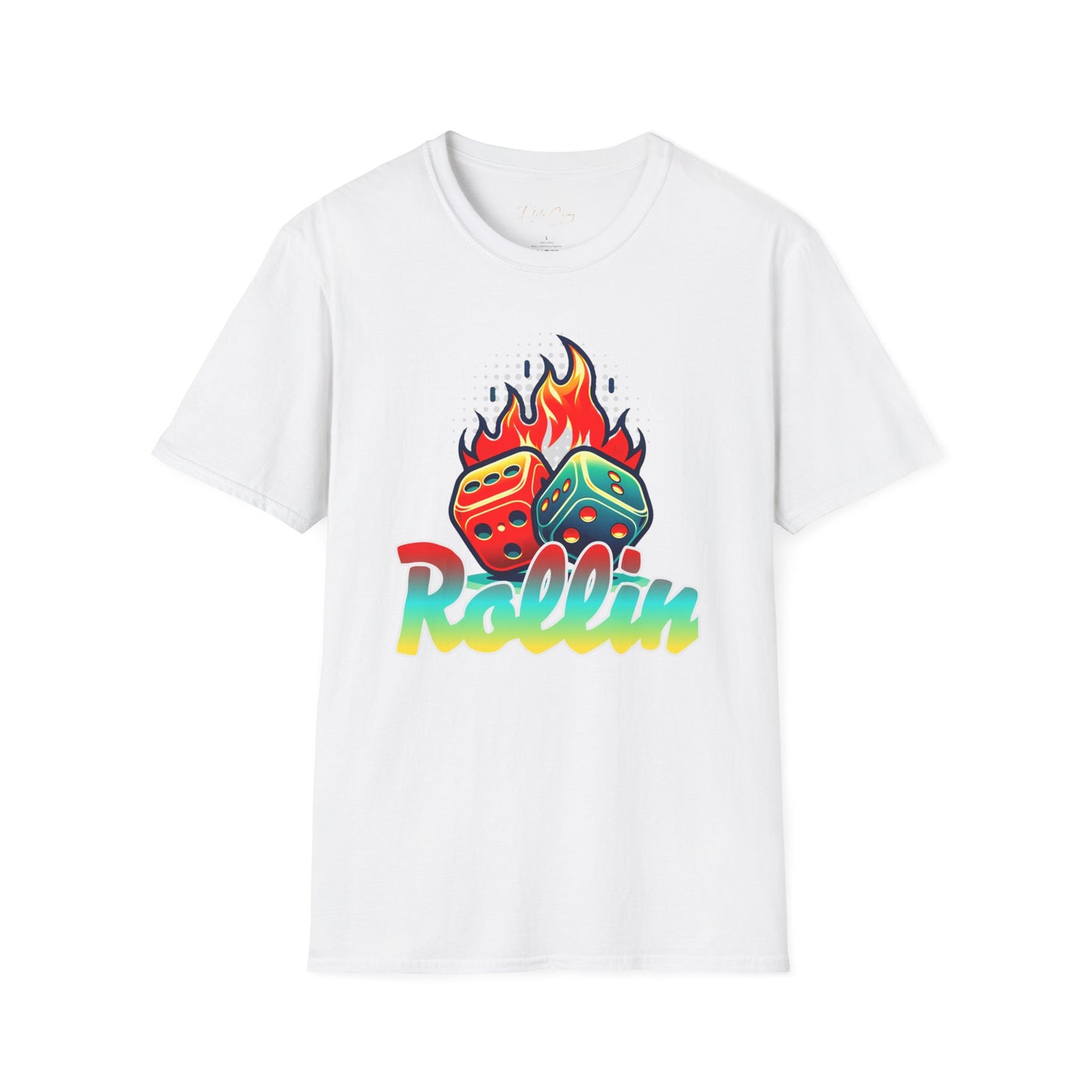 " Rollin" Urban Style Custom Casual Streetwear Unisex Softstyle T-Shirt