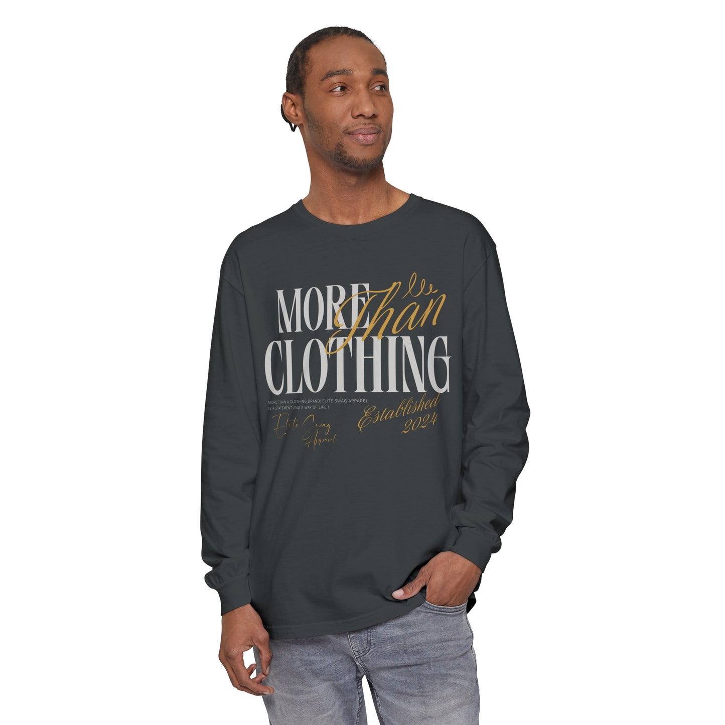 Streetwear Long Sleeve T-Shirt - Elite Swag Apparel Design