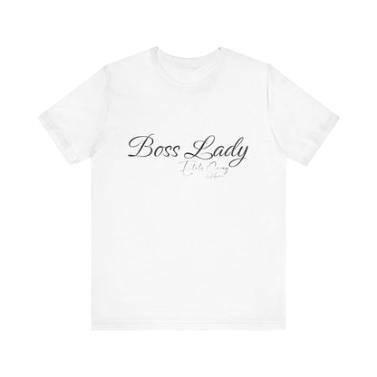 " Boss Lady Elite Swag " Jersey Short Sleeve Tee