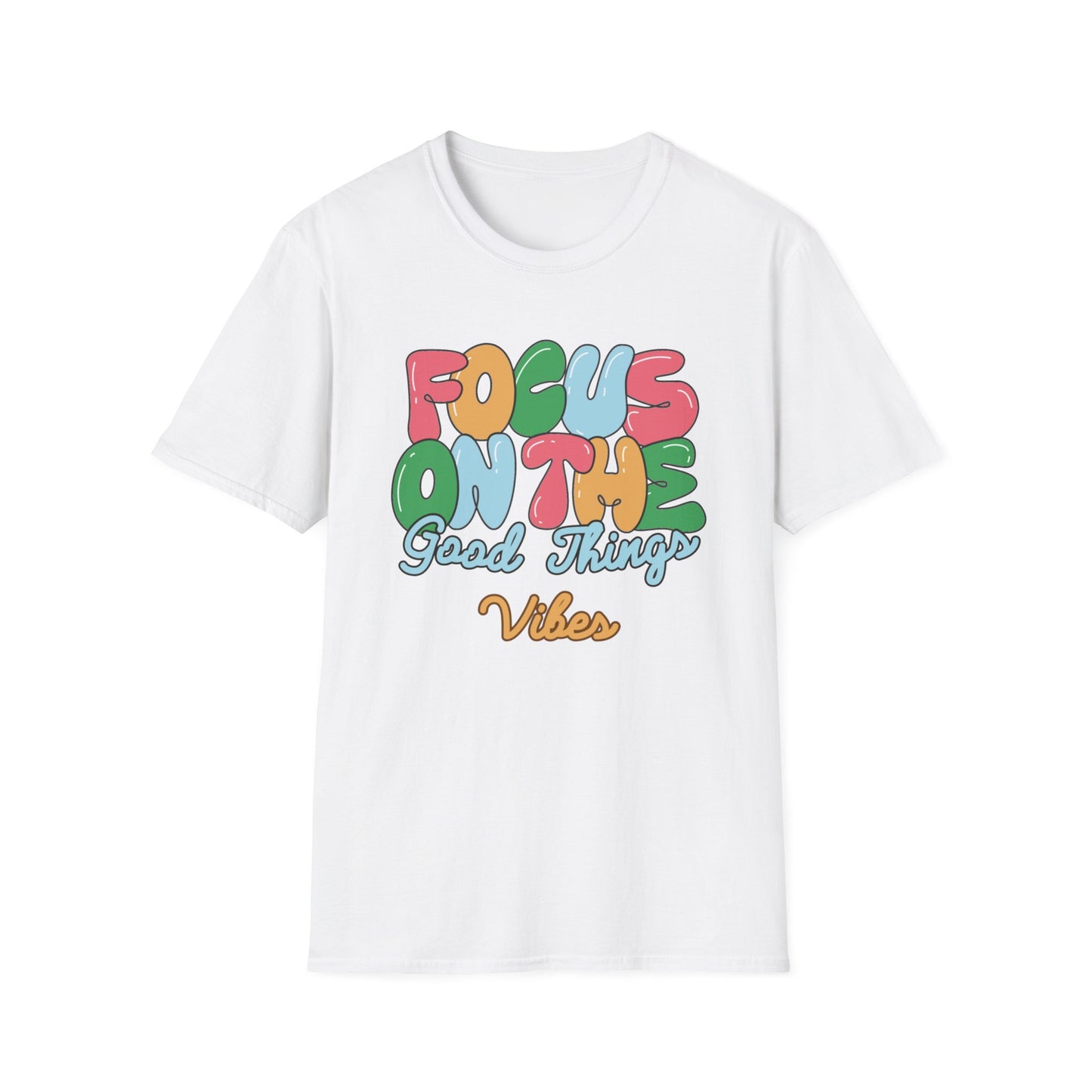 Unisex Softstyle T-Shirt "Good Vibes"