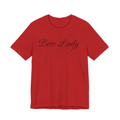 Elite Swag Apparel "Boss Lady" 100% Cotton Jersey Short Sleeve Tee