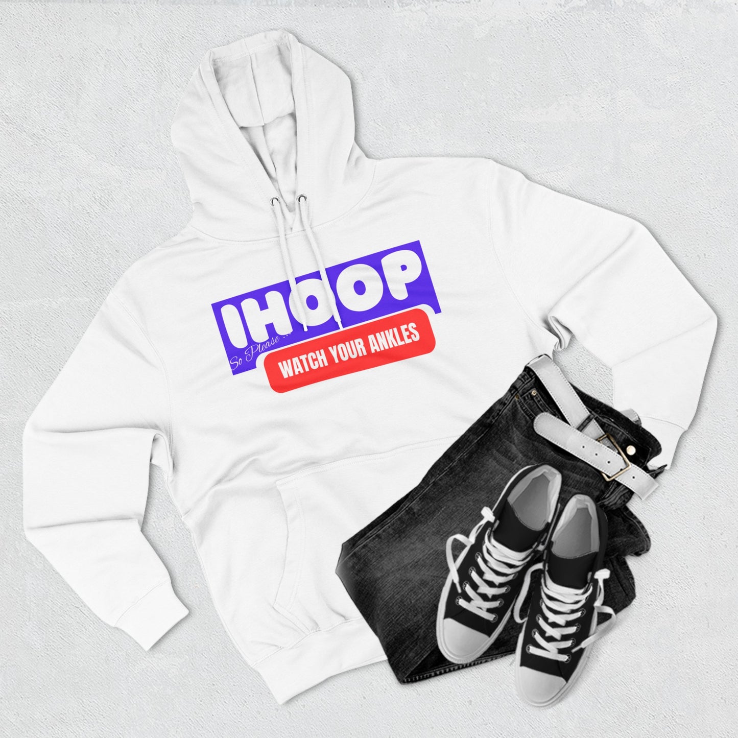 Unisex Premium Pullover Hoodie " Elite Swag I HOOP"