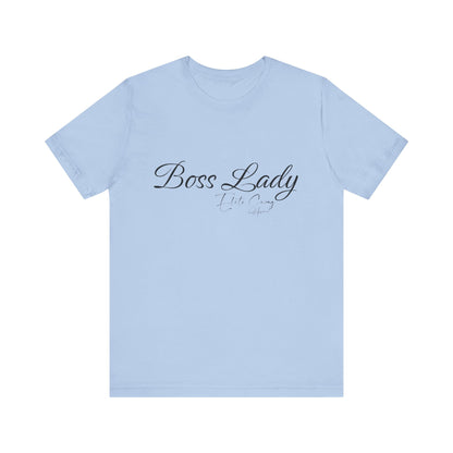 " Boss Lady Elite Swag " Jersey Short Sleeve Tee