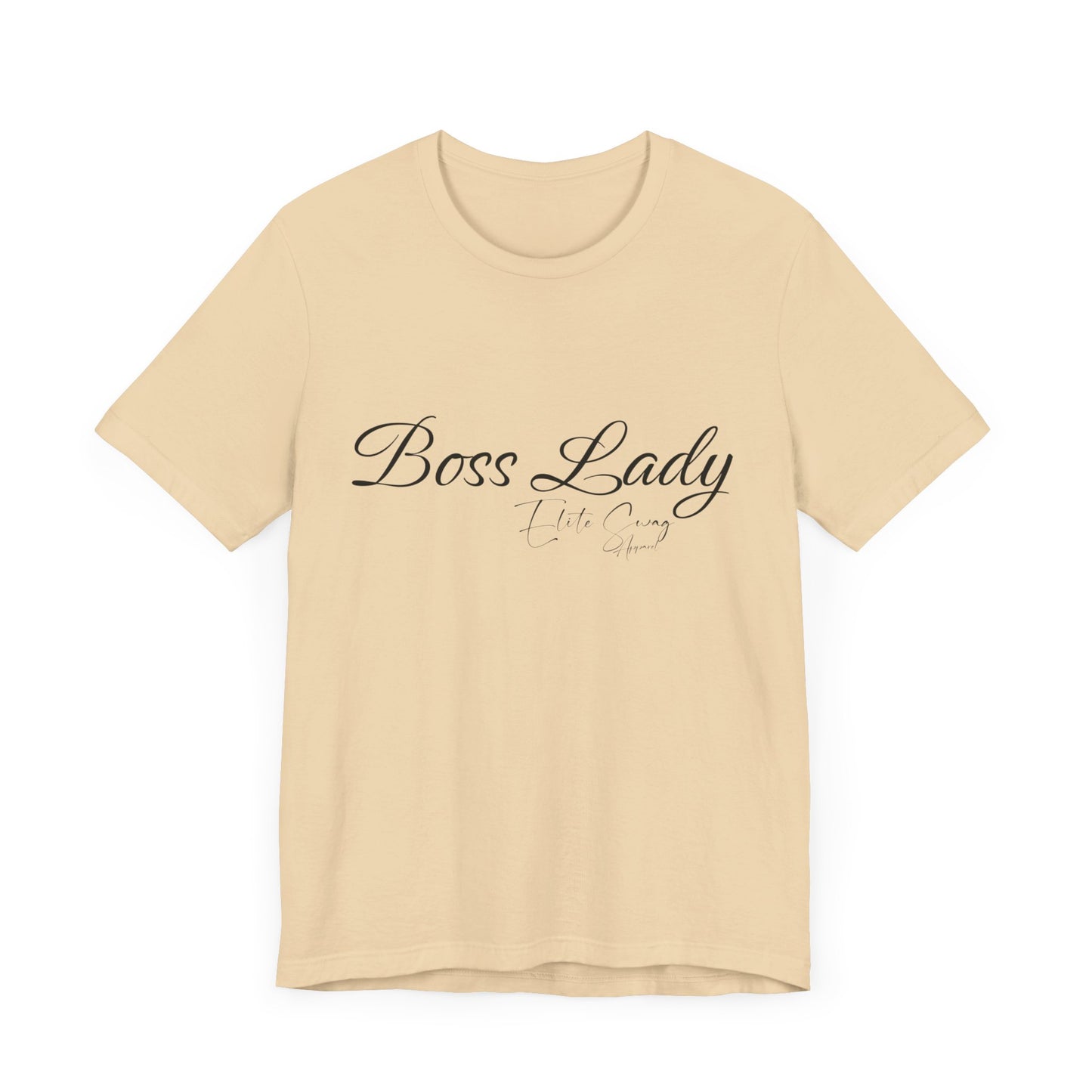 " Boss Lady Elite Swag " Jersey Short Sleeve Tee