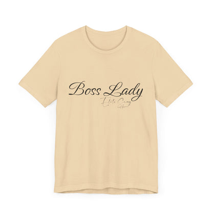 " Boss Lady Elite Swag " Jersey Short Sleeve Tee