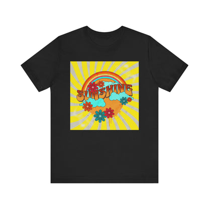 Vintage and Retro Style T- Shirt "Sunshine"