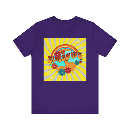 Vintage and Retro Style T- Shirt "Sunshine"