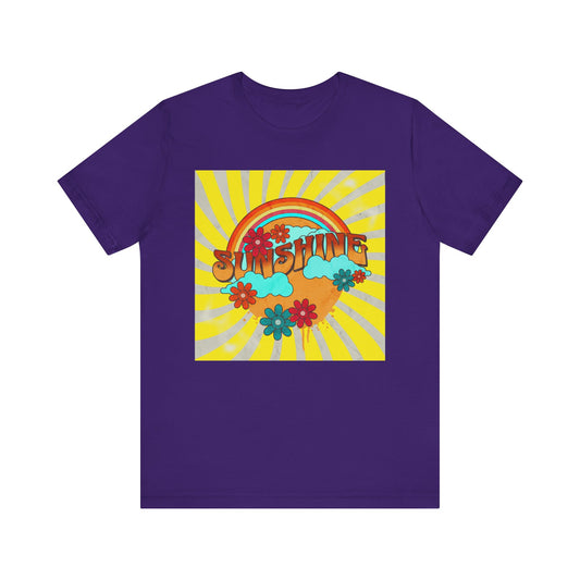 Vintage and Retro Style T- Shirt "Sunshine"