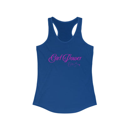 " Girl Power Elite Swag "Women's Ideal Racerback Tank