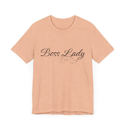 " Boss Lady Elite Swag " Jersey Short Sleeve Tee