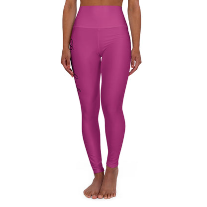 " Boss Lady "High Waisted Yoga Leggings (AOP)