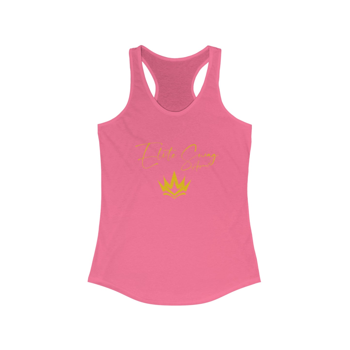 "Women's Queen Elite Swag" Ideal Racerback Tank