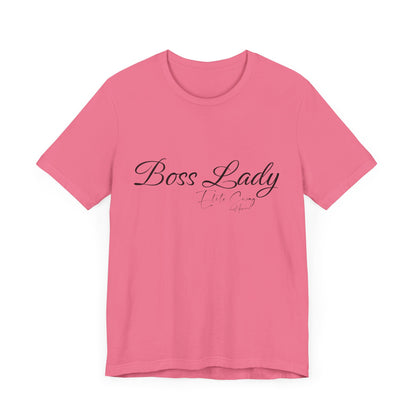 " Boss Lady Elite Swag " Jersey Short Sleeve Tee