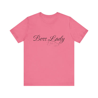 " Boss Lady Elite Swag " Jersey Short Sleeve Tee