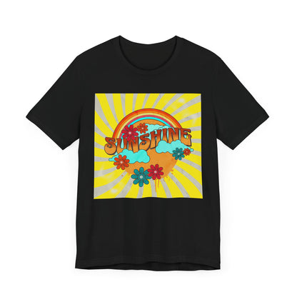 Vintage and Retro Style T- Shirt "Sunshine"