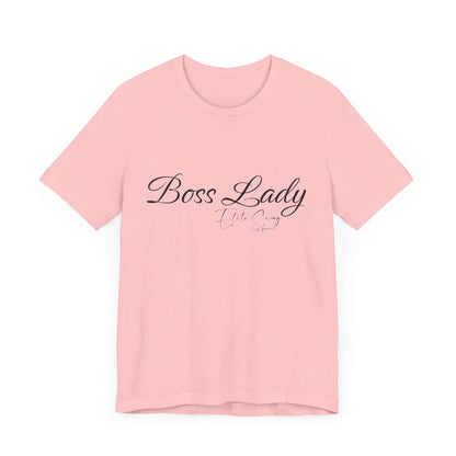 " Boss Lady Elite Swag " Jersey Short Sleeve Tee