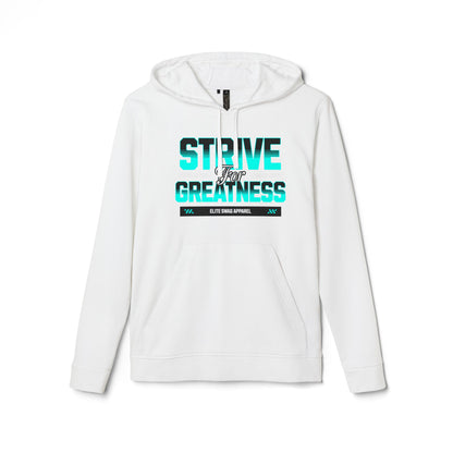 Fleece Hoodie - Positive Greatness Motivation
