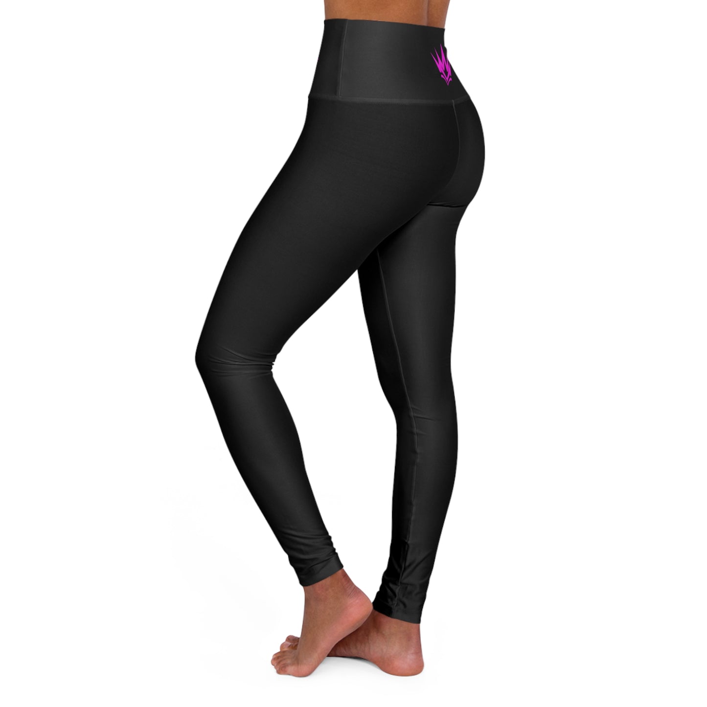 " Elite Swag " Custom High Waisted Yoga Leggings (AOP)