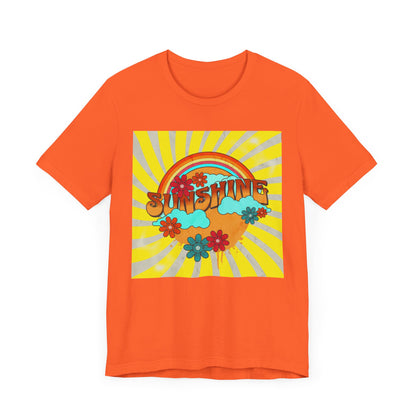 Vintage and Retro Style T- Shirt "Sunshine"