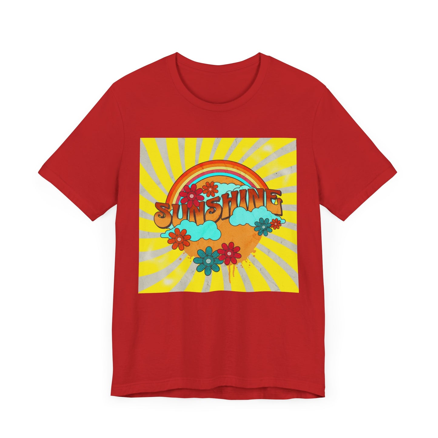 Vintage and Retro Style T- Shirt "Sunshine"