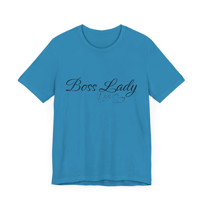 " Boss Lady Elite Swag " Jersey Short Sleeve Tee