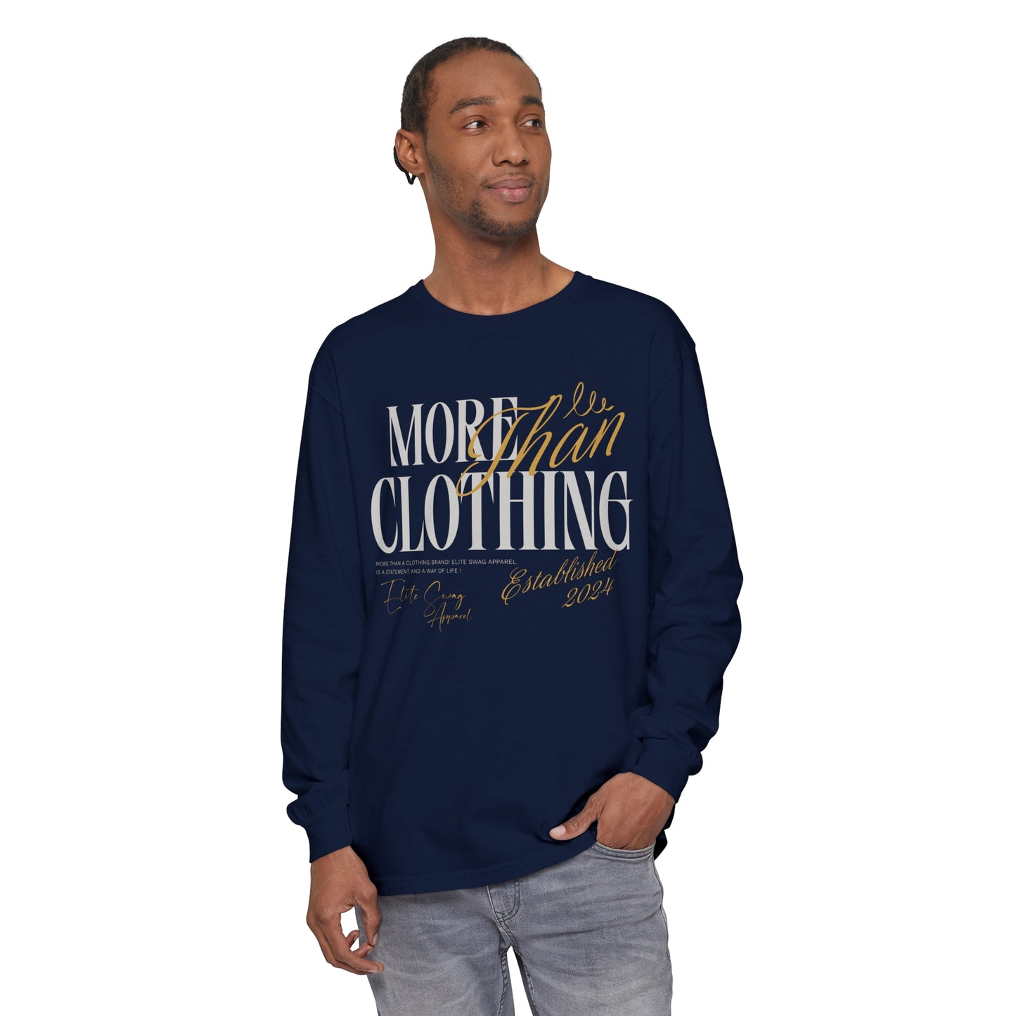 Streetwear Long Sleeve T-Shirt - Elite Swag Apparel Design