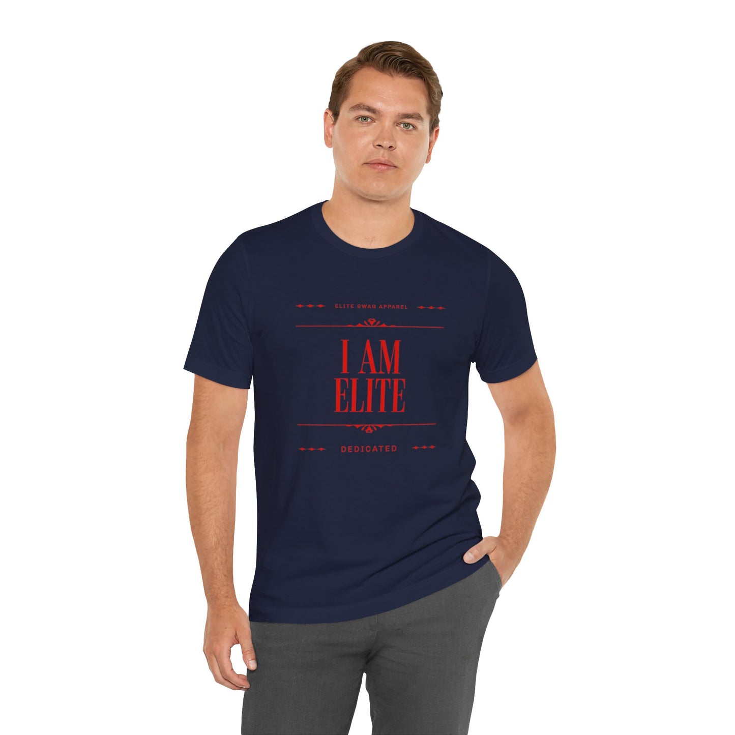 " I AM ELITE "Unisex Jersey Short Sleeve Tee