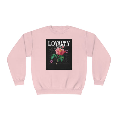 "Loyalty and Passion " Urban and Casual Women's Streetwear  NuBlend® Crewneck Sweatshirt