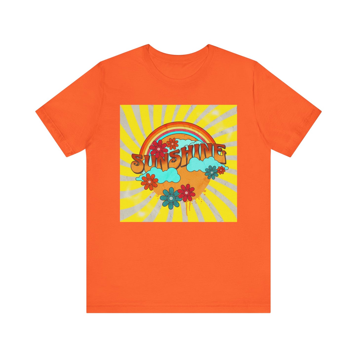 Vintage and Retro Style T- Shirt "Sunshine"