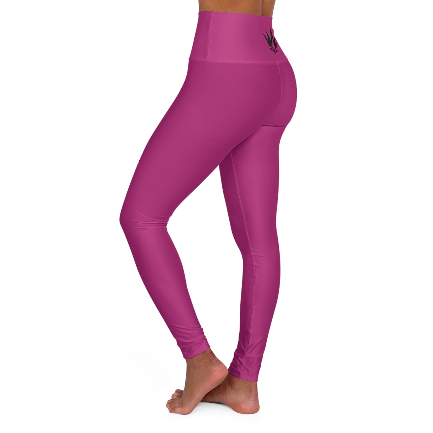 " Boss Lady "High Waisted Yoga Leggings (AOP)