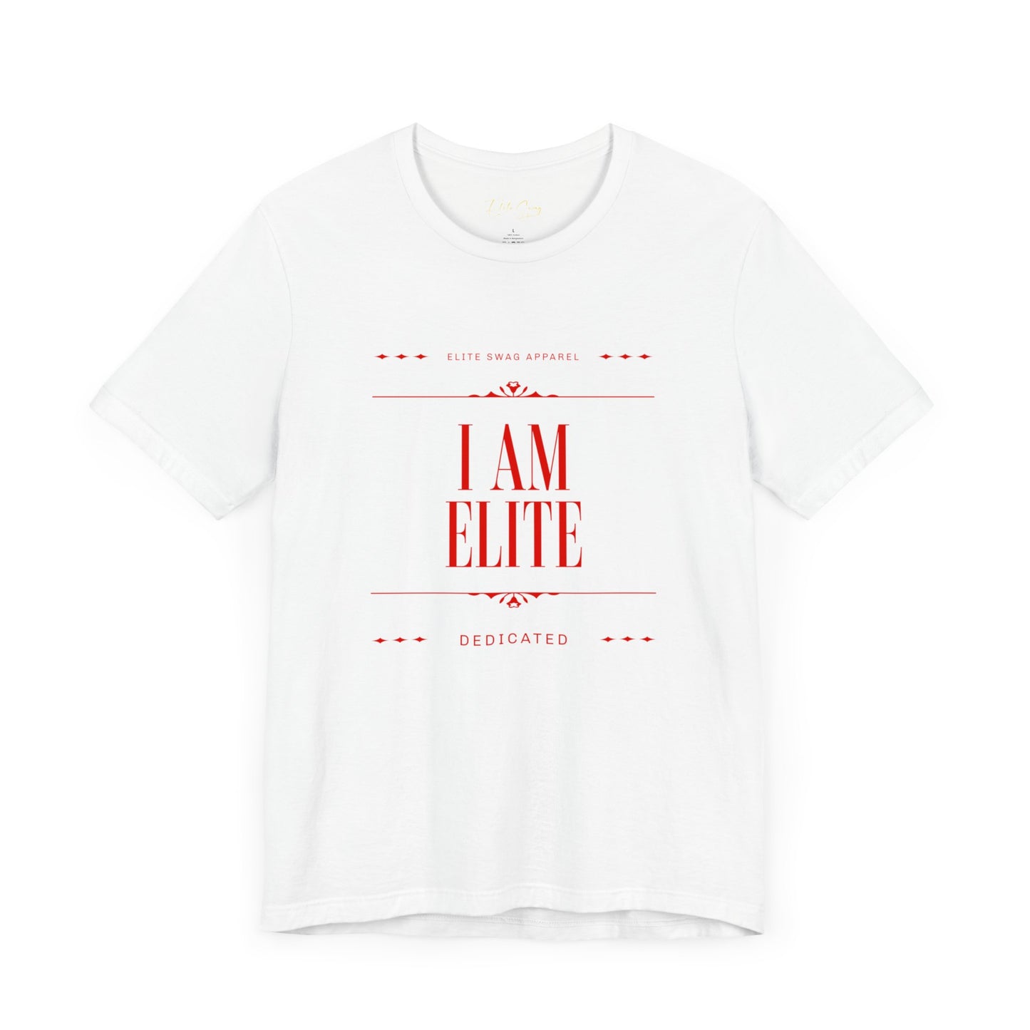 " I AM ELITE "Unisex Jersey Short Sleeve Tee