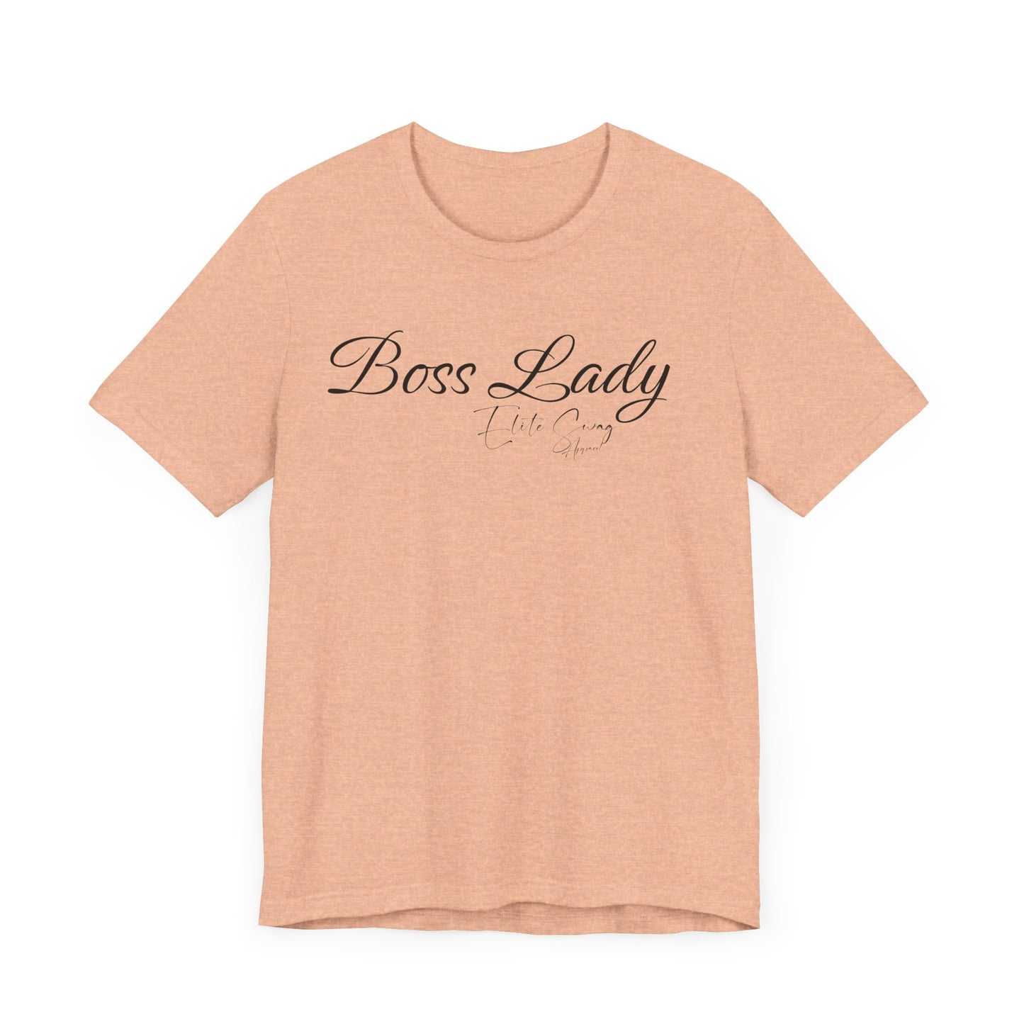 Elite Swag Apparel "Boss Lady" 100% Cotton Jersey Short Sleeve Tee
