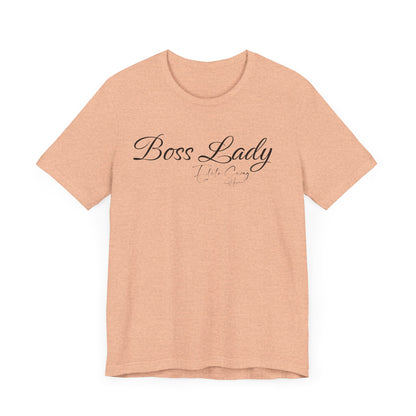 Elite Swag Apparel "Boss Lady" 100% Cotton Jersey Short Sleeve Tee