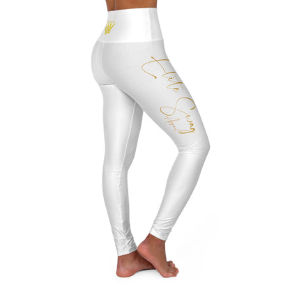 " Elite Swag Queens "High Waisted Yoga Leggings (AOP)