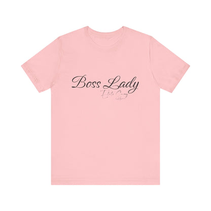 " Boss Lady Elite Swag " Jersey Short Sleeve Tee