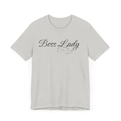 Elite Swag Apparel "Boss Lady" 100% Cotton Jersey Short Sleeve Tee