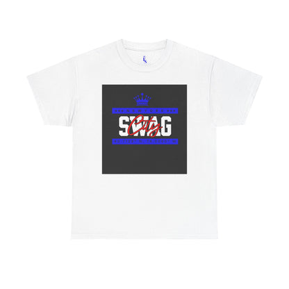 100% Vintage Style Unisex Heavy Cotton Tee - Retro Aesthetic Graphic Tee