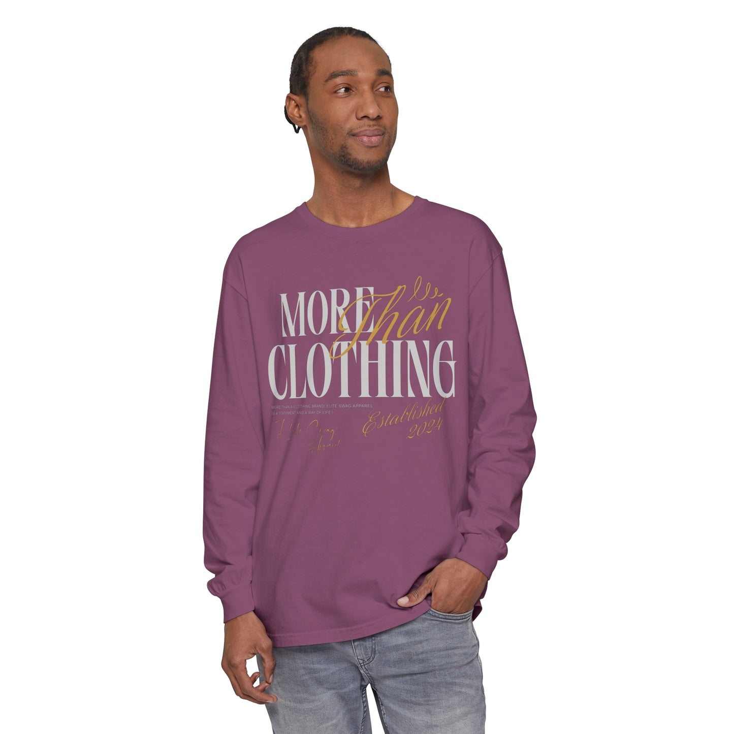 Streetwear Long Sleeve T-Shirt - Elite Swag Apparel Design