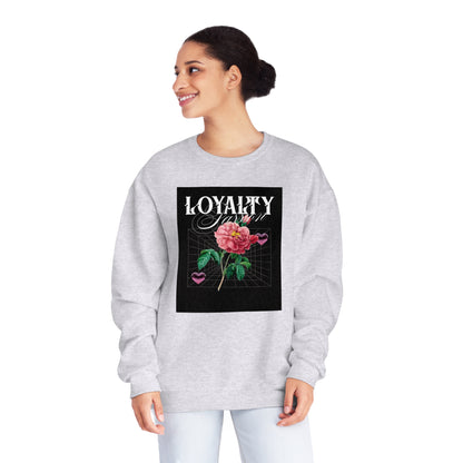 "Loyalty and Passion " Urban and Casual Women's Streetwear  NuBlend® Crewneck Sweatshirt