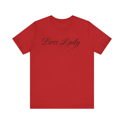 Elite Swag Apparel "Boss Lady" 100% Cotton Jersey Short Sleeve Tee
