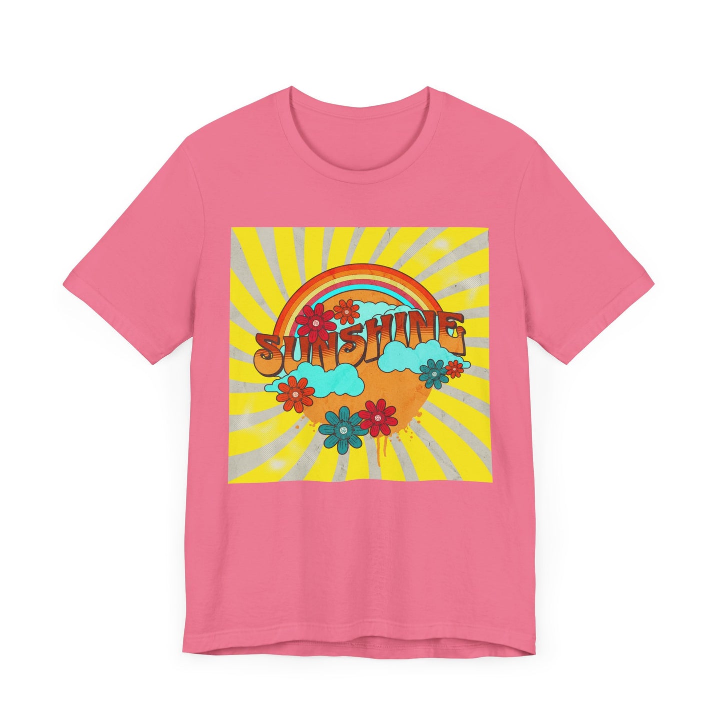 Vintage and Retro Style T- Shirt "Sunshine"