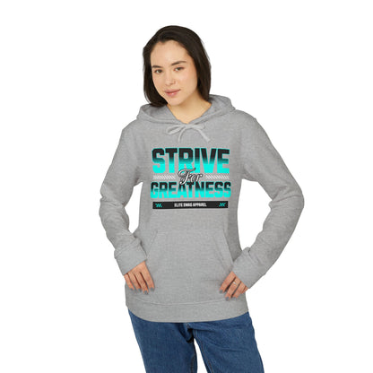 Fleece Hoodie - Positive Greatness Motivation