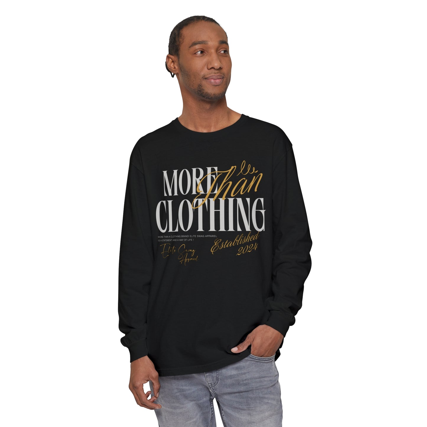 Streetwear Long Sleeve T-Shirt - Elite Swag Apparel Design