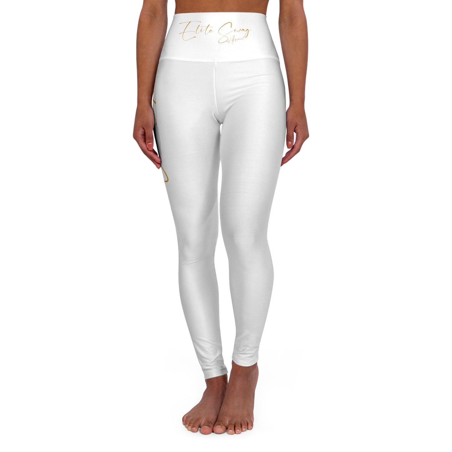 " Elite Swag Queens "High Waisted Yoga Leggings (AOP)