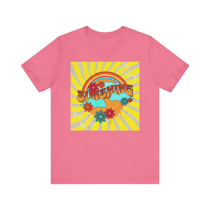 Vintage and Retro Style T- Shirt "Sunshine"