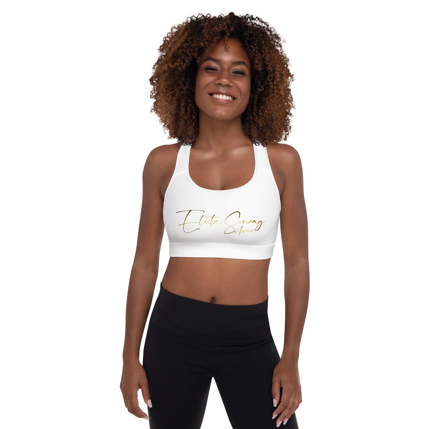 " Elite Swag Apparel " Padded Sports Bra